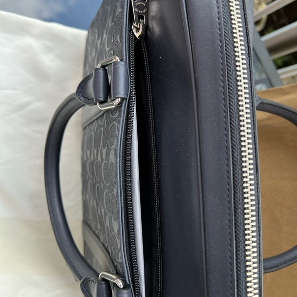 Brand new leather Coach messenger bag, laptop bag, or briefcase - Picture 16 of 16